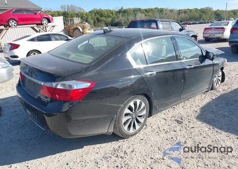 2014 Honda Accord Hybrid Touring z USA, uszkodzony, nr VIN 1HGCR6F7XEA001220